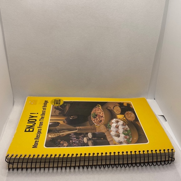 Enjoy More Recipes From The Best of Bridge 1980 Vintage Spiral Bound - Picture 3 of 10